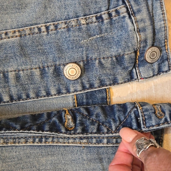 Aeropostale Distressed Jean Jacket - Picture 3 of 10